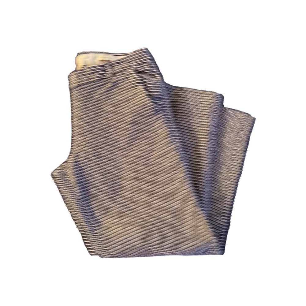 J. Crew cafe capri size 4 dark blue and white pattern